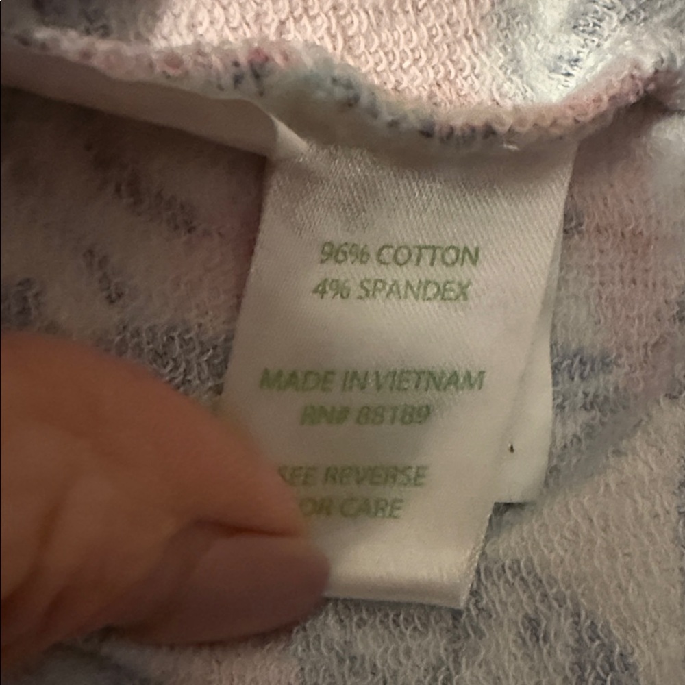 Lilly Pulitzer Vibrant Blue and Pink Quarter Zip Jacket XSmall - Picture 3 of 9